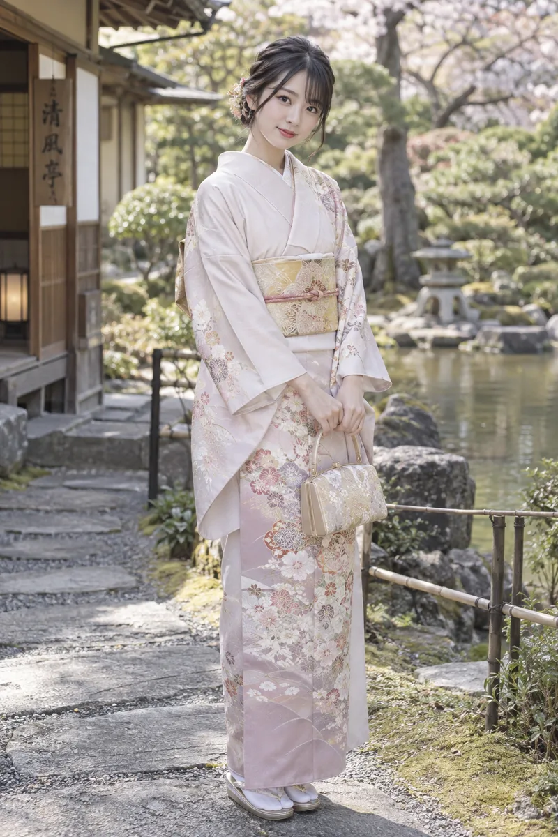 訪問着の生成例