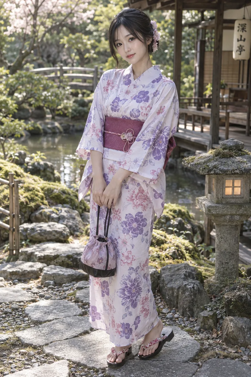 浴衣の生成例