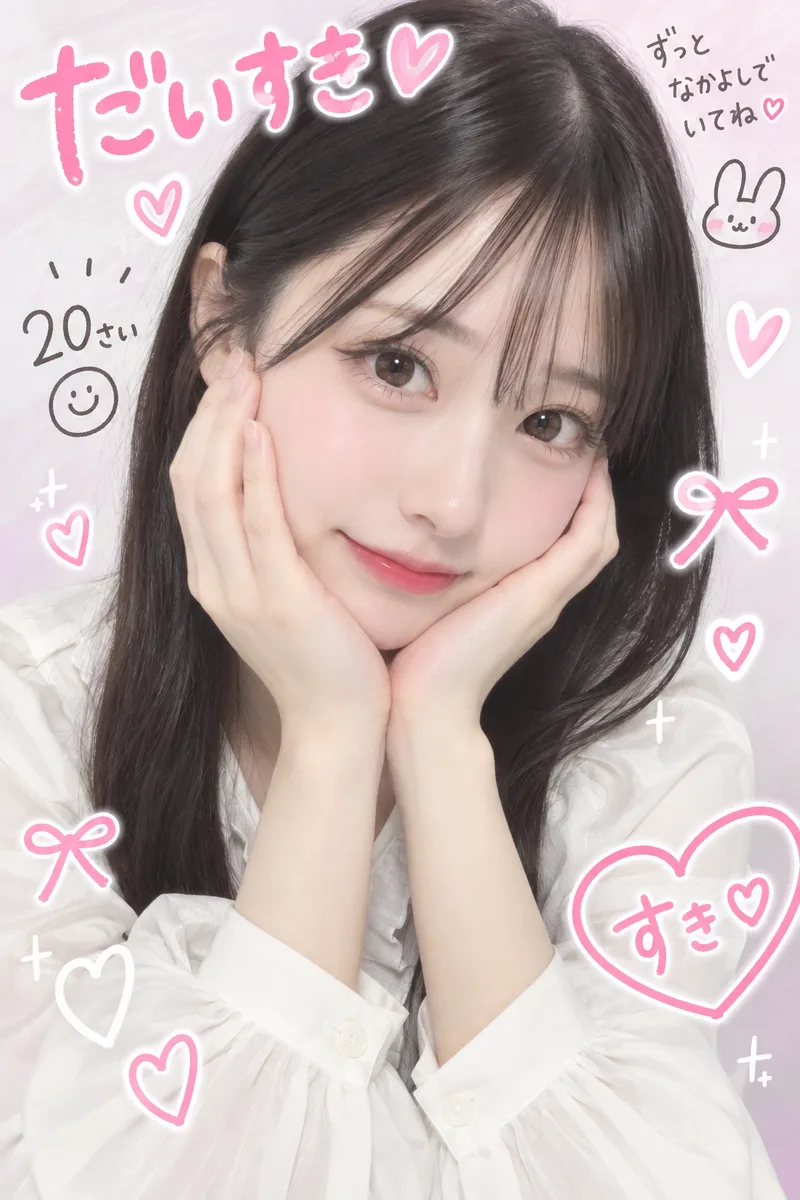 清楚系の生成例