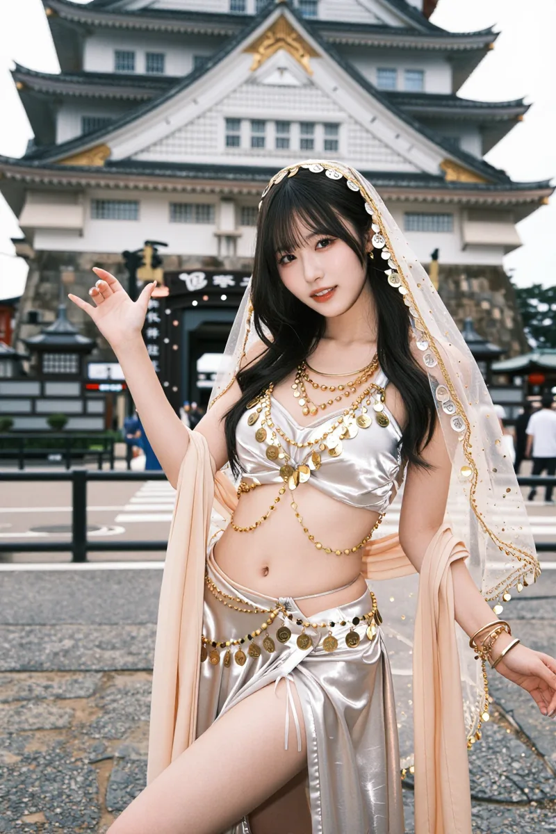 踊り子の生成例