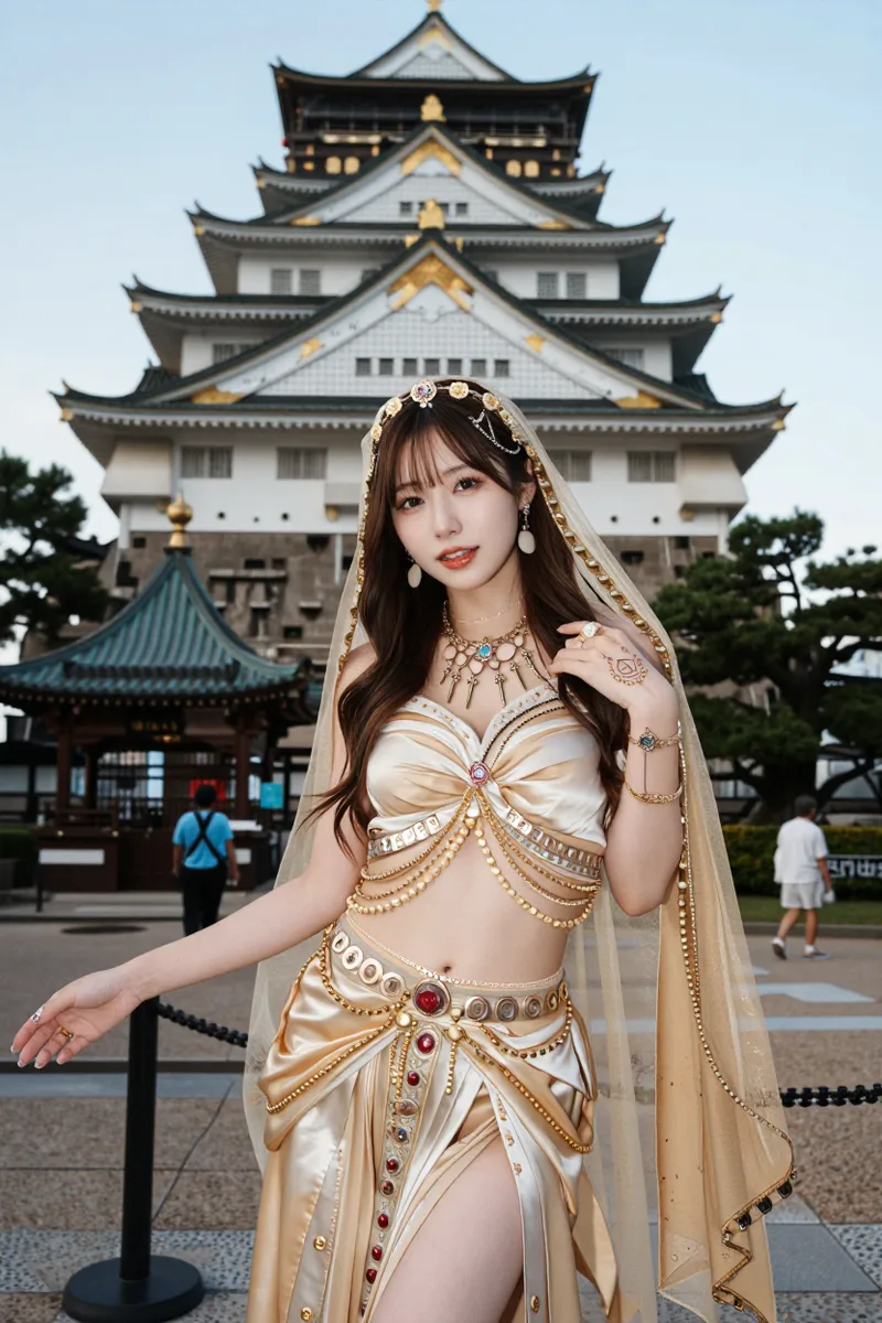 砂漠の女王の衣装の例（4枚目）