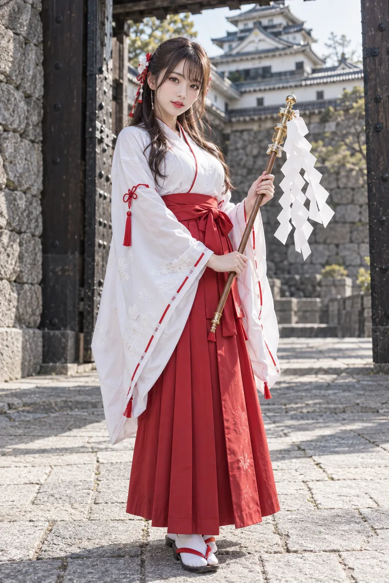 巫女の生成例