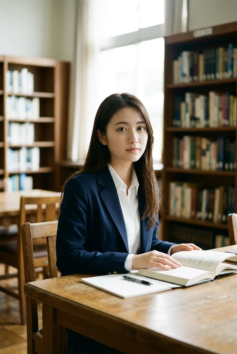 Geminiでプロンプトを日本語にして、最後に:眼鏡はかけないで。の例(1枚目)