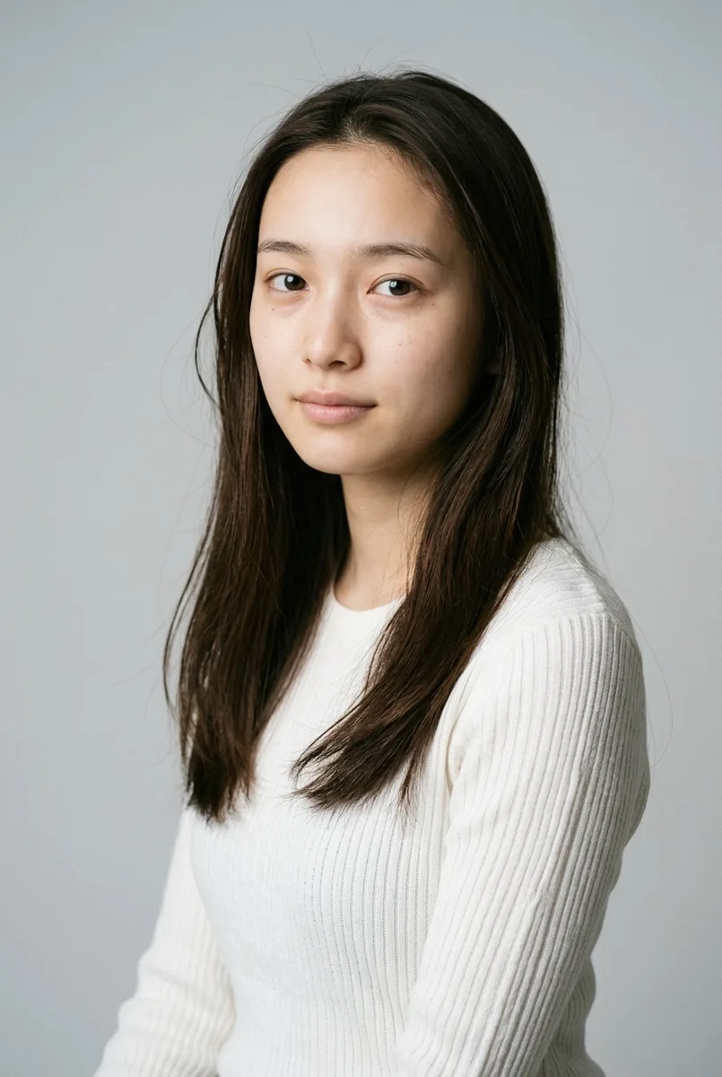 Geminiでベースに足した言葉:no makeupの例(1枚目)