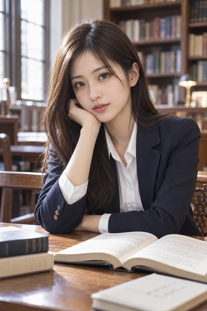 ChatGPTでベースに足した言葉:no glassesの例(1枚目)