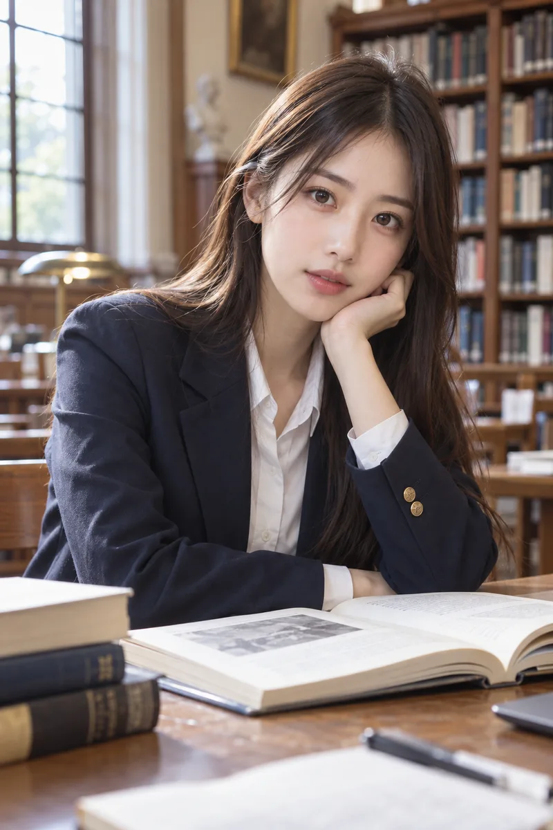 ChatGPTでベースに足した言葉:no glassesの例(3枚目)