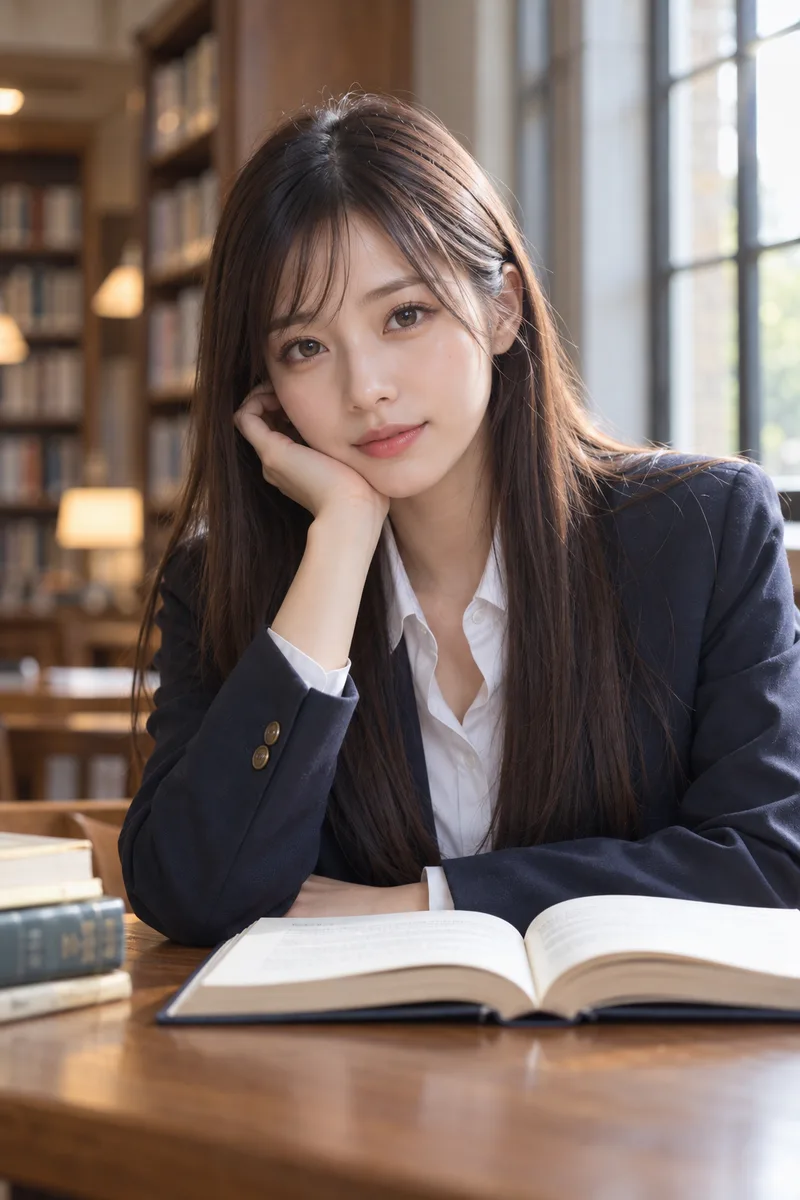 ChatGPTでプロンプトを日本語にして、最後に:眼鏡はかけないで。の例(2枚目)