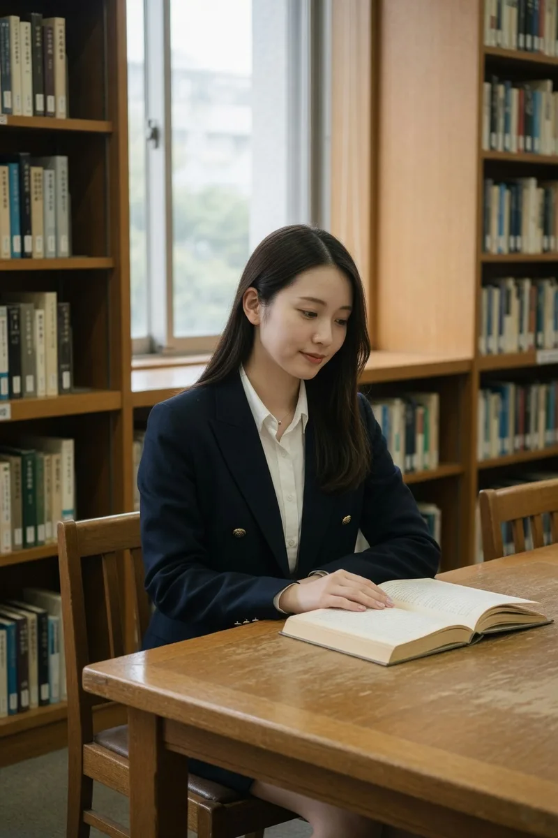 Grokでプロンプトを日本語にして、最後に:眼鏡はかけないで。の例(4枚目)