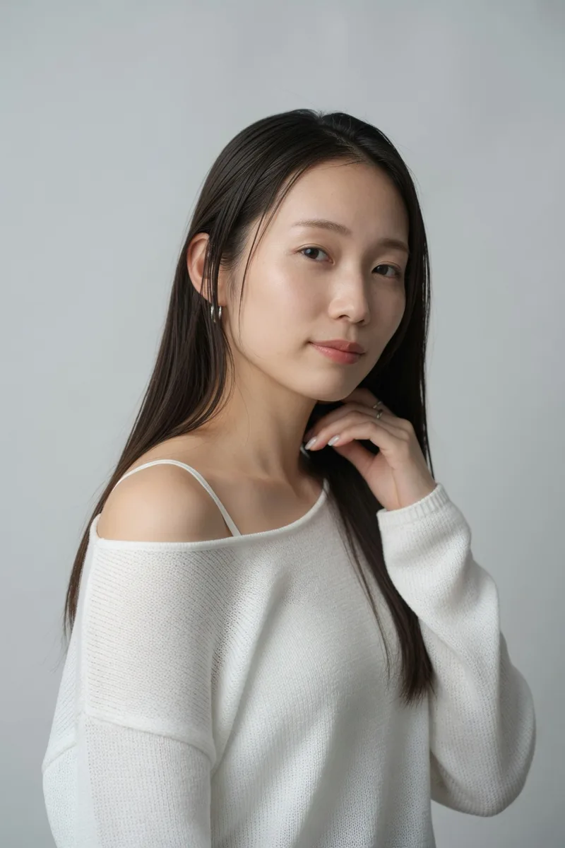 Grokでベースに足した言葉:no makeupの例(2枚目)