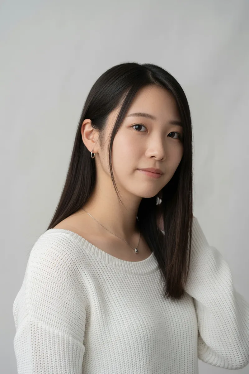 Grokでベースに足した言葉:no makeupの例(3枚目)