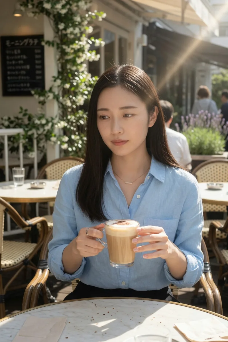 Grokでベースに足した言葉:don't smileの例(2枚目)