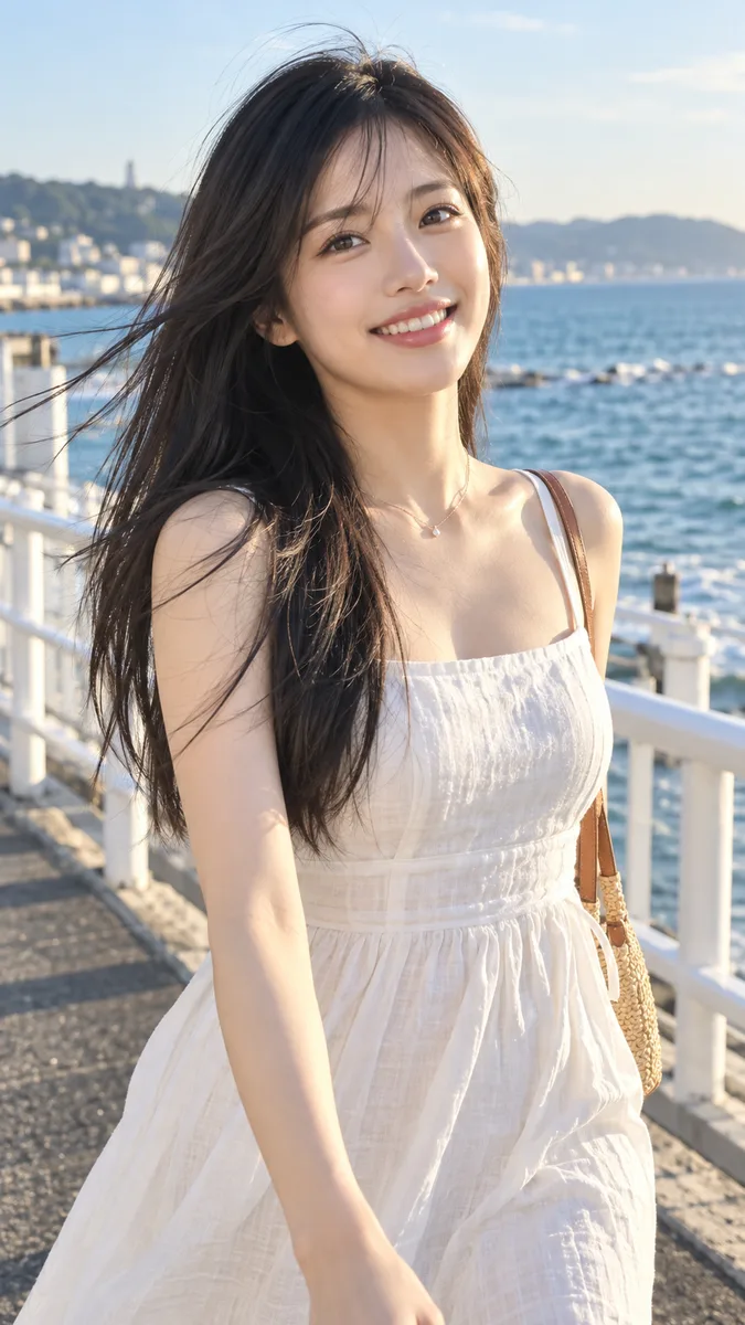 ChatGPTの作例（1枚目）：API では縦横比を指定せず、プロンプトに Vertical 9:16 portrait format. と書いただけ