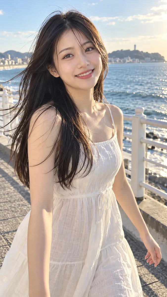 ChatGPTの作例（2枚目）：API では縦横比を指定せず、プロンプトに Vertical 9:16 portrait format. と書いただけ