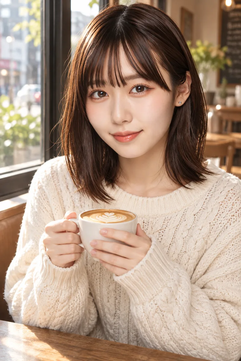 ChatGPTに元の1枚を渡してカフェで作った例（1枚目）