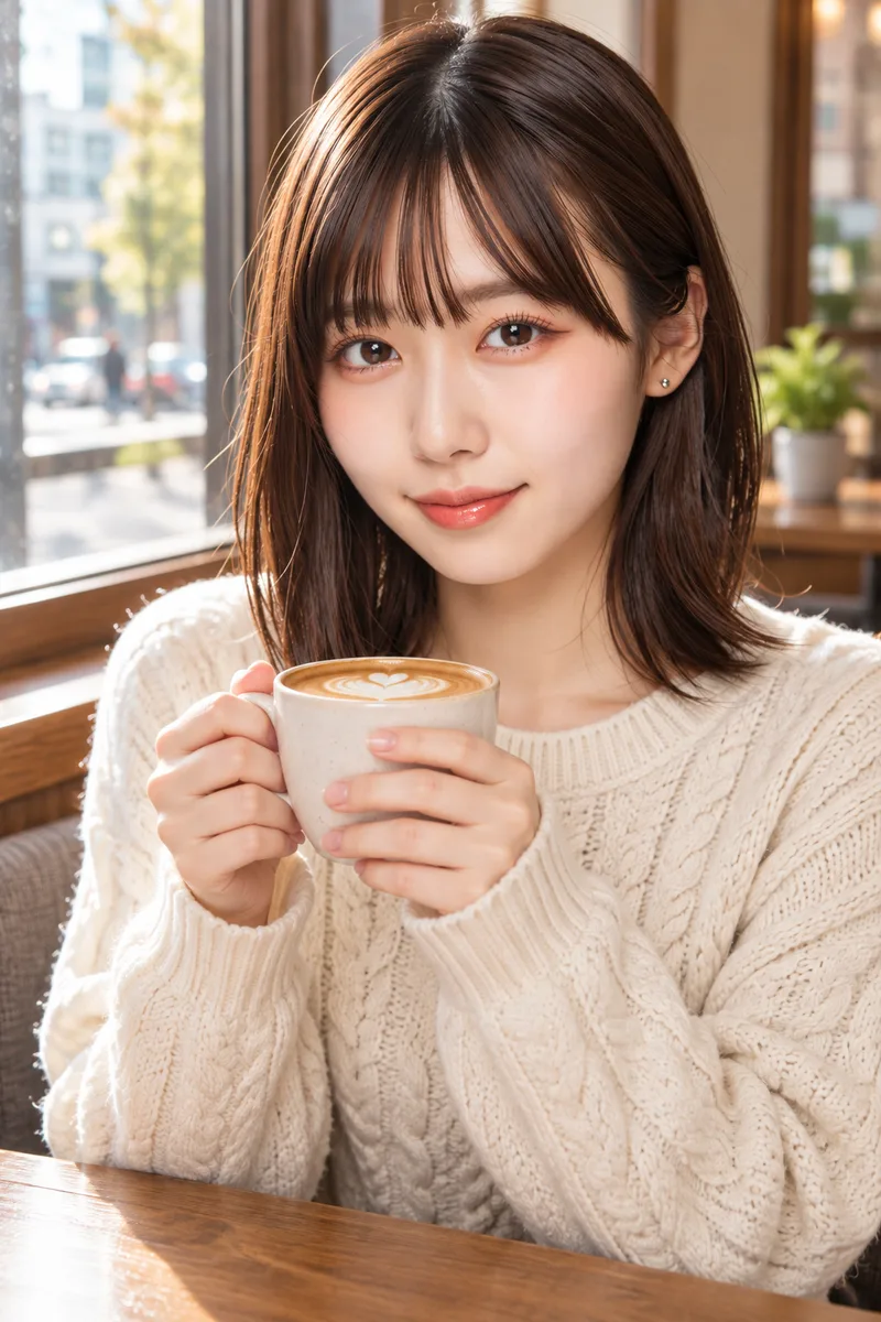 ChatGPTに元の1枚を渡してカフェで作った例（2枚目）