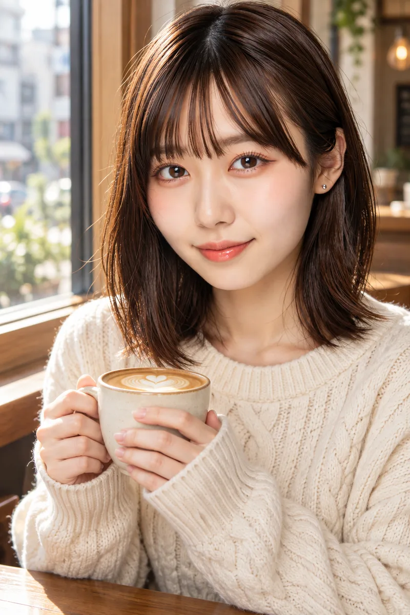 ChatGPTに元の1枚を渡してカフェで作った例（3枚目）