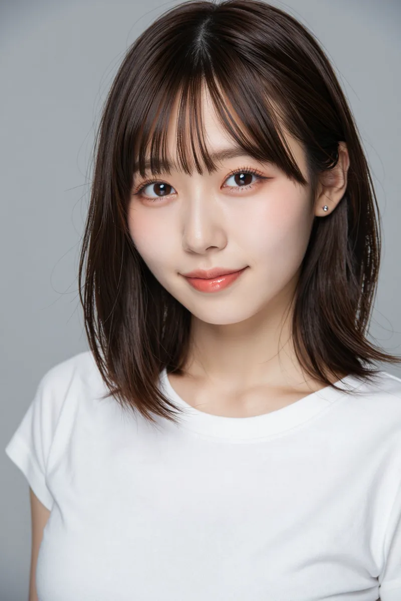 元にした1枚（ComfyUIのHARUKI_MIXで作った20歳の女性）